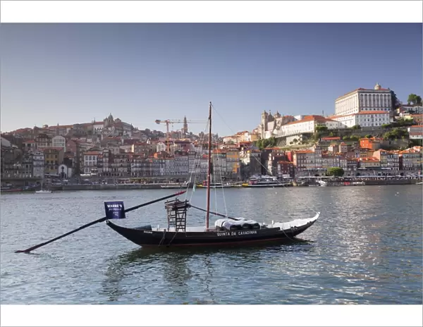 Rabelos boat, Ribeira District, UNESCO World Heritage Site, Se Cathedral, Palace of the Bishop