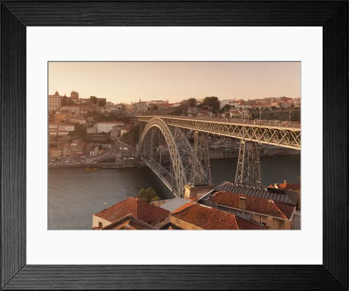 Framed Print : Ponte Dom Luis I Bridge, UNESCO World Heritage Site, Douro River, Porto (Oporto) Framed Print : Ponte Dom Luis I Bridge, UNESCO World Heritage Site, Douro River, Porto (Oporto)