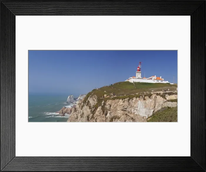 Framed Print : Lighthouse, Cabo da Roca, the westernmost point of Europe, Atlantic Ocean, Estremadura Framed Print : Lighthouse, Cabo da Roca, the westernmost point of Europe, Atlantic Ocean, Estremadura