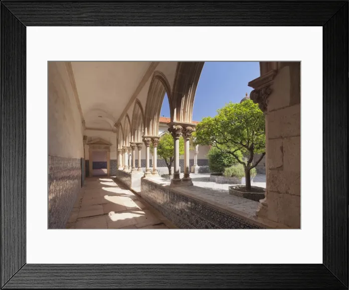 Framed Print : Claustro do Cemiterio cloister, Convento de Cristi (Convent of Christ) Monastery Framed Print : Claustro do Cemiterio cloister, Convento de Cristi (Convent of Christ) Monastery