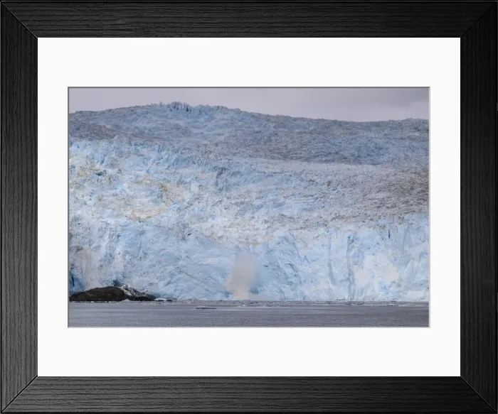 Framed Print : Aialik Glacier, glacial calving splash, blue ice, Harding Icefield, Kenai Fjords National Park Framed Print : Aialik Glacier, glacial calving splash, blue ice, Harding Icefield, Kenai Fjords National Park