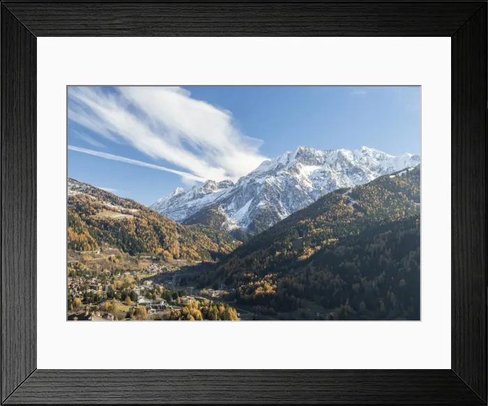 Framed Print : Alpine village of Ponte Di Legno during autumn, Brescia province, Valcamonica, Lombardy Framed Print : Alpine village of Ponte Di Legno during autumn, Brescia province, Valcamonica, Lombardy