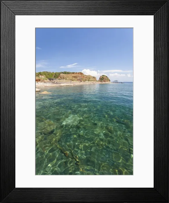 Framed Print : Turquoise sea, Cala Seregola, Capo Pero, Elba Island, Livorno Province, Tuscany, Italy Framed Print : Turquoise sea, Cala Seregola, Capo Pero, Elba Island, Livorno Province, Tuscany, Italy