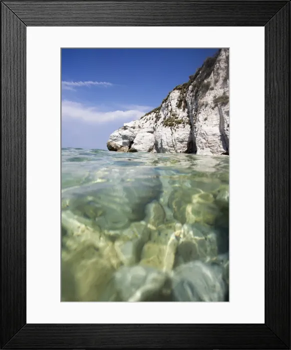 Framed Print : Turquoise sea, Capo Bianco beach, Portoferraio, Elba Island, Livorno Province, Tuscany Framed Print : Turquoise sea, Capo Bianco beach, Portoferraio, Elba Island, Livorno Province, Tuscany