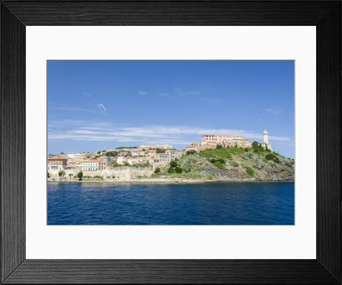 Framed Print : Lighthouse on the promontory, Portoferraio, Elba Island, Livorno Province, Tuscany Framed Print : Lighthouse on the promontory, Portoferraio, Elba Island, Livorno Province, Tuscany