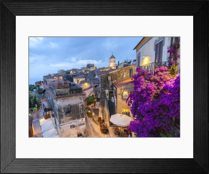 Framed Print : Old town at dusk, Capoliveri, Elba Island, Livorno Province, Tuscany, Italy, Europe Framed Print : Old town at dusk, Capoliveri, Elba Island, Livorno Province, Tuscany, Italy, Europe