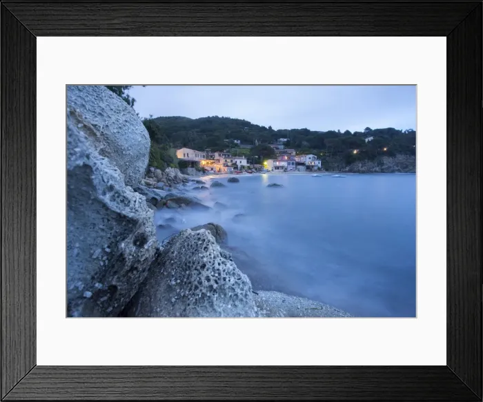 Framed Print : The calm sea at dusk, Marina di Campo, Elba Island, Livorno Province, Tuscany, Italy Framed Print : The calm sea at dusk, Marina di Campo, Elba Island, Livorno Province, Tuscany, Italy