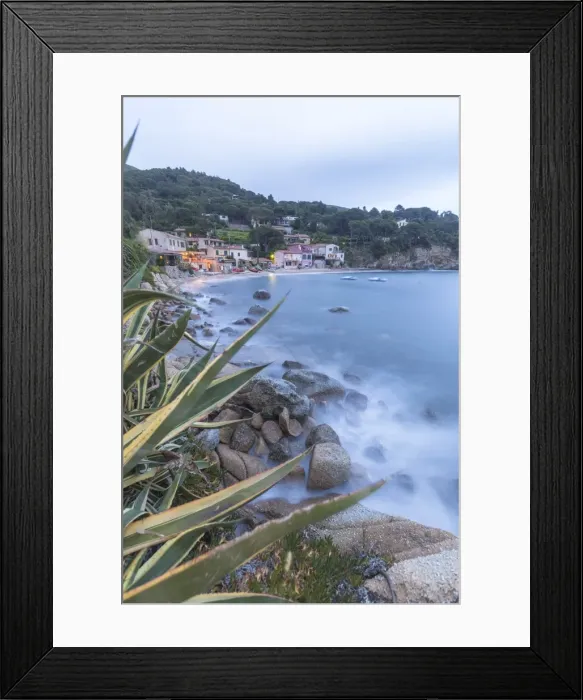 Framed Print : Blue sea at dusk, Marina di Campo, Elba Island, Livorno Province, Tuscany, Italy, Europe Framed Print : Blue sea at dusk, Marina di Campo, Elba Island, Livorno Province, Tuscany, Italy, Europe