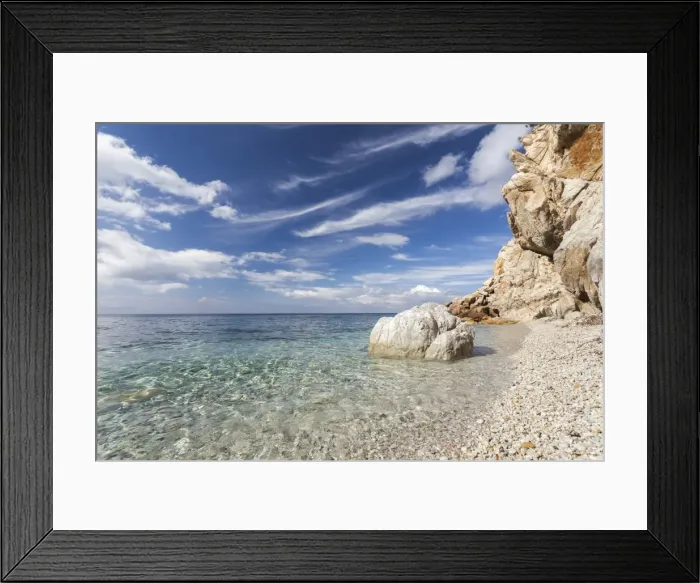 Framed Print : Turquoise sea, Sant Andrea Beach, Marciana, Elba Island, Livorno Province, Tuscany Framed Print : Turquoise sea, Sant Andrea Beach, Marciana, Elba Island, Livorno Province, Tuscany
