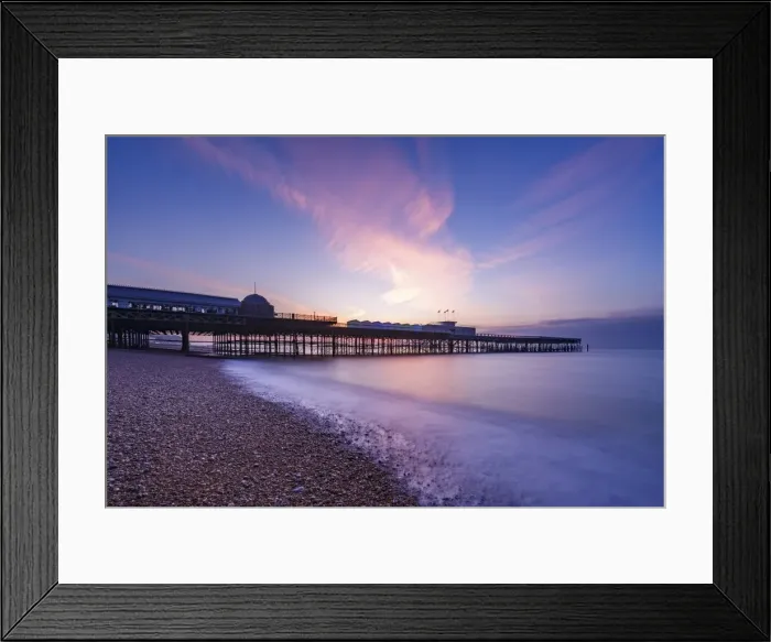 Framed Print : The pier at Hastings at dawn, Hastings, East Sussex, England, United Kingdom, Europe Framed Print : The pier at Hastings at dawn, Hastings, East Sussex, England, United Kingdom, Europe