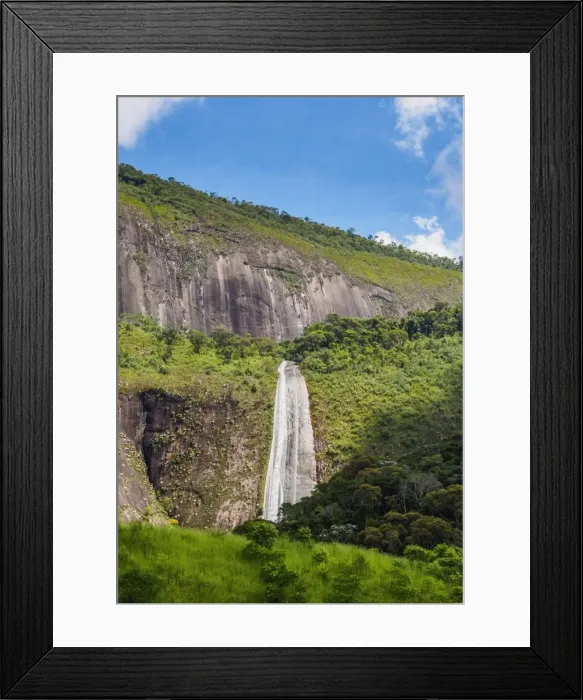 Framed Print : Santa Teresa Waterfall, Banquete, Bom Jardim Municipality, State of Rio de Janeiro Framed Print : Santa Teresa Waterfall, Banquete, Bom Jardim Municipality, State of Rio de Janeiro