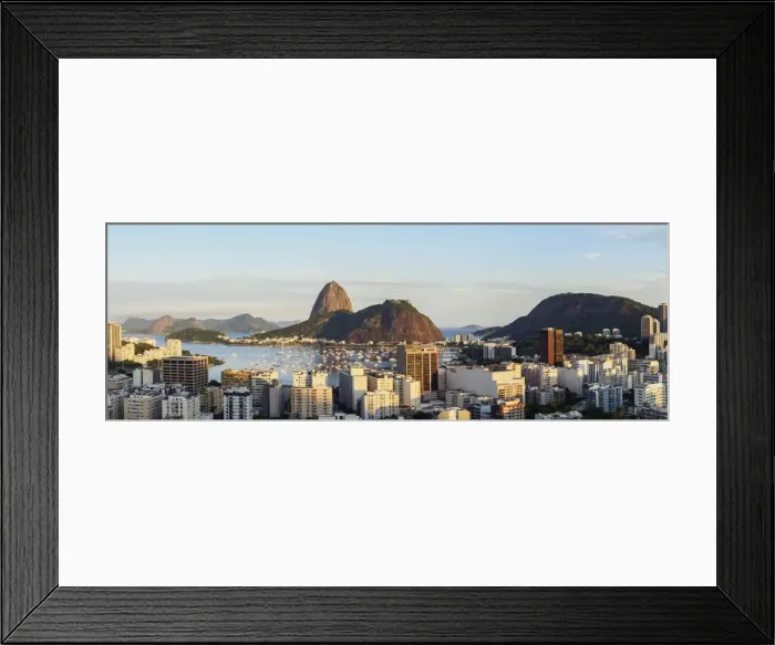 Framed Print : View over Botafogo towards the Sugarloaf Mountain, Rio de Janeiro, Brazil, South America Framed Print : View over Botafogo towards the Sugarloaf Mountain, Rio de Janeiro, Brazil, South America