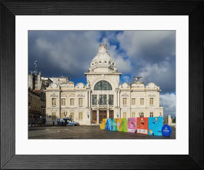 Framed Print : Rio Branco Palace, Salvador, State of Bahia, Brazil, South America Framed Print : Rio Branco Palace, Salvador, State of Bahia, Brazil, South America