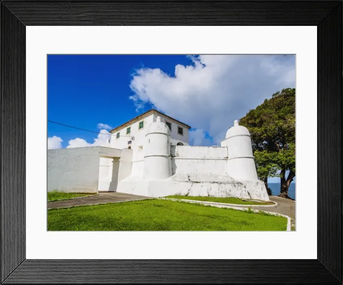 Framed Print : Nossa Senhora de Monte Serrat Fort, Salvador, State of Bahia, Brazil, South America Framed Print : Nossa Senhora de Monte Serrat Fort, Salvador, State of Bahia, Brazil, South America