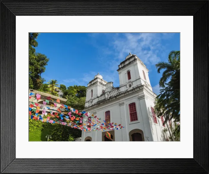 Framed Print : Church in Solar do Unhao, Museum of Modern Art, Salvador, State of Bahia, Brazil Framed Print : Church in Solar do Unhao, Museum of Modern Art, Salvador, State of Bahia, Brazil