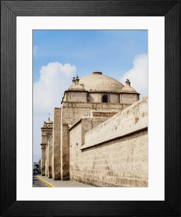 Framed Print : Santa Catalina Church, part of the Monastery, UNESCO World Heritage Site, Arequipa Framed Print : Santa Catalina Church, part of the Monastery, UNESCO World Heritage Site, Arequipa