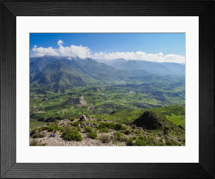 Framed Print : Colca Valley, Arequipa Region, Peru, South America Framed Print : Colca Valley, Arequipa Region, Peru, South America