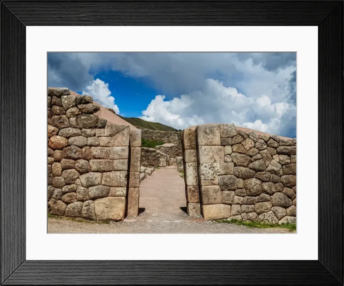 Framed Print : Puka Pukara Ruins, Cusco Region, Peru, South America Framed Print : Puka Pukara Ruins, Cusco Region, Peru, South America