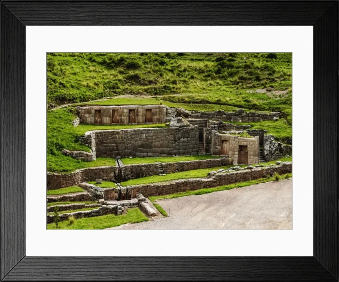 Framed Print : Tambomachay Ruins, Cusco Region, Peru, South America Framed Print : Tambomachay Ruins, Cusco Region, Peru, South America