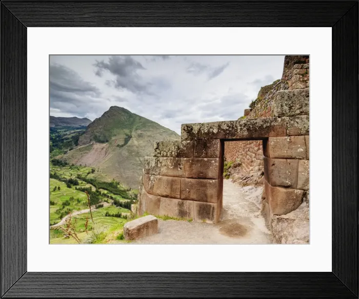 Framed Print : Pisac Ruins, Sacred Valley, Cusco Region, Peru, South America Framed Print : Pisac Ruins, Sacred Valley, Cusco Region, Peru, South America