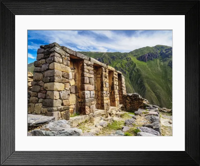 Framed Print : Inca Temple Ruins, Ollantaytambo, Sacred Valley, Cusco Region, Peru, South America Framed Print : Inca Temple Ruins, Ollantaytambo, Sacred Valley, Cusco Region, Peru, South America