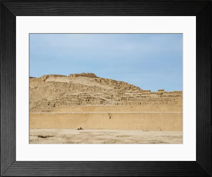 Framed Print : Huaca Pucllana Pyramid, Miraflores District, Lima, Peru, South America Framed Print : Huaca Pucllana Pyramid, Miraflores District, Lima, Peru, South America