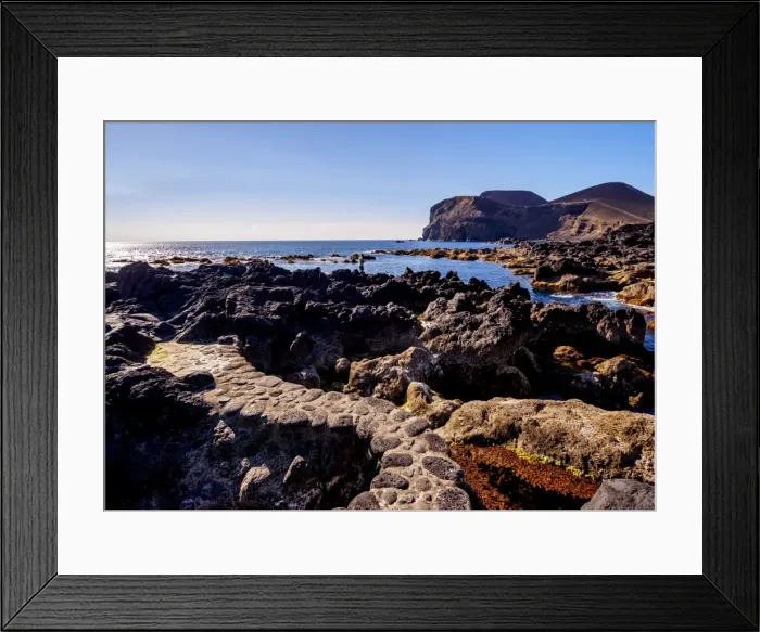 Framed Print : Coast of Cais towards the Ponta dos Capelinhos, Faial Island, Azores, Portugal, Atlantic Framed Print : Coast of Cais towards the Ponta dos Capelinhos, Faial Island, Azores, Portugal, Atlantic