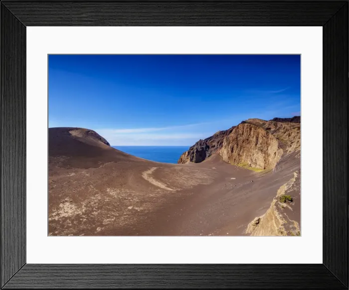 Framed Print : Volcano dos Capelinhos, Ponta dos Capelinhos, Faial Island, Azores, Portugal, Atlantic Framed Print : Volcano dos Capelinhos, Ponta dos Capelinhos, Faial Island, Azores, Portugal, Atlantic