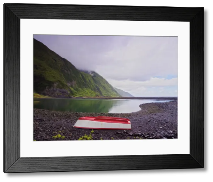 Framed Print : Faja da Caldeira de Santo Cristo, Sao Jorge Island, Azores, Portugal, Atlantic, Europe Framed Print : Faja da Caldeira de Santo Cristo, Sao Jorge Island, Azores, Portugal, Atlantic, Europe