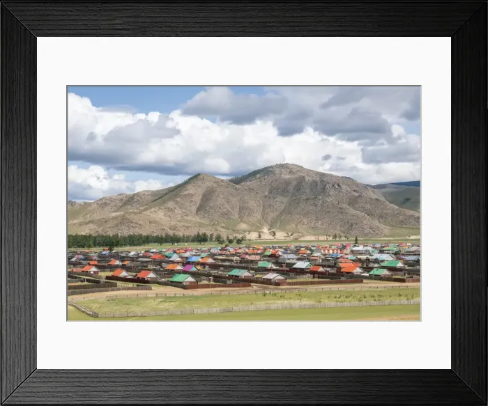 Framed Print : The town of Orgil, Jargalant district, Hovsgol province, Mongolia, Central Asia, Asia Framed Print : The town of Orgil, Jargalant district, Hovsgol province, Mongolia, Central Asia, Asia