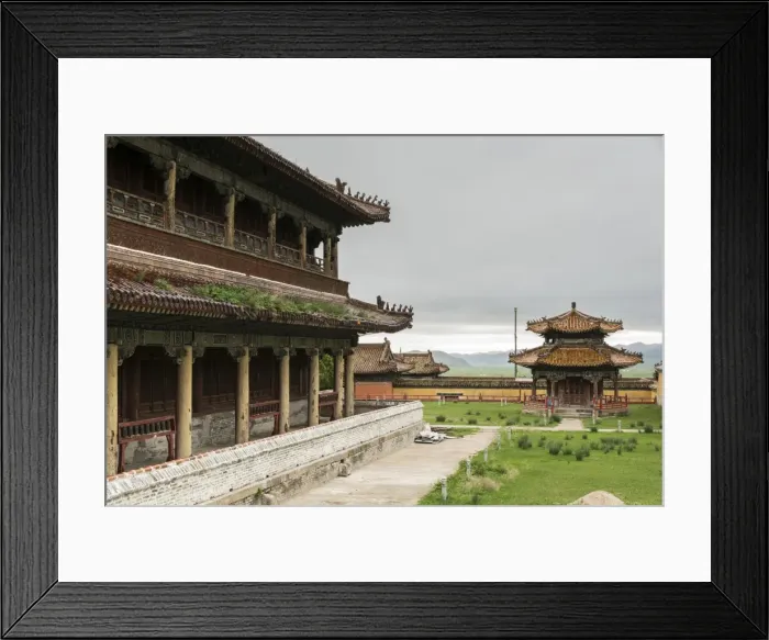 Framed Print : Temples in Amarbayasgalant Monastery, Mount Buren-Khaan, Baruunburen district, Selenge province Framed Print : Temples in Amarbayasgalant Monastery, Mount Buren-Khaan, Baruunburen district, Selenge province