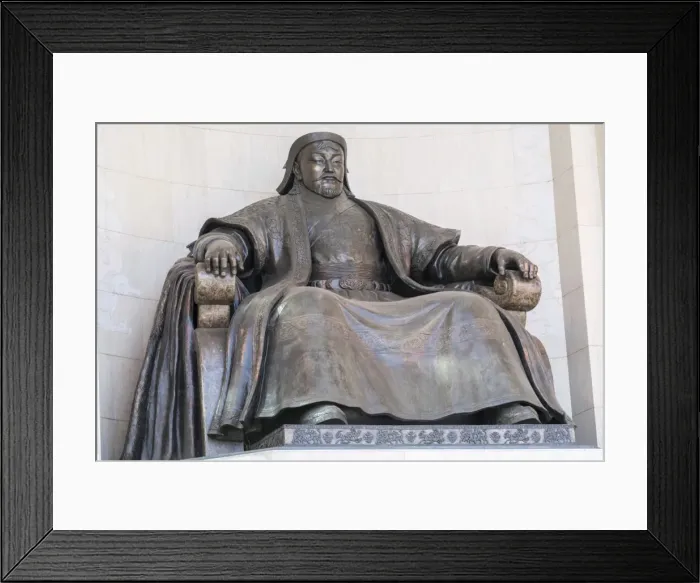 Framed Print : Genghis Khan statue at the Government Palace, Ulan Bator, Mongolia, Central Asia, Asia Framed Print : Genghis Khan statue at the Government Palace, Ulan Bator, Mongolia, Central Asia, Asia