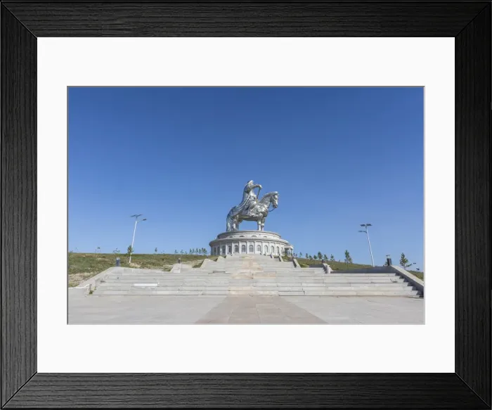 Framed Print : Stairs to Genghis Khan Statue Complex, Erdene, Tov province, Mongolia, Central Asia, Asia Framed Print : Stairs to Genghis Khan Statue Complex, Erdene, Tov province, Mongolia, Central Asia, Asia