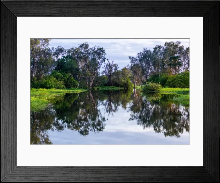 Framed Print : Yellow Water billabong and wetland, Kakadu National Park, UNESCO World Heritage Site Framed Print : Yellow Water billabong and wetland, Kakadu National Park, UNESCO World Heritage Site
