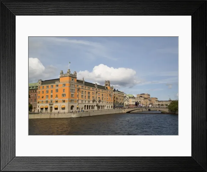 Framed Print : Rosenbad Federal Government Building on the left, Stockholm, Sweden, Scandinavia, Europe Framed Print : Rosenbad Federal Government Building on the left, Stockholm, Sweden, Scandinavia, Europe