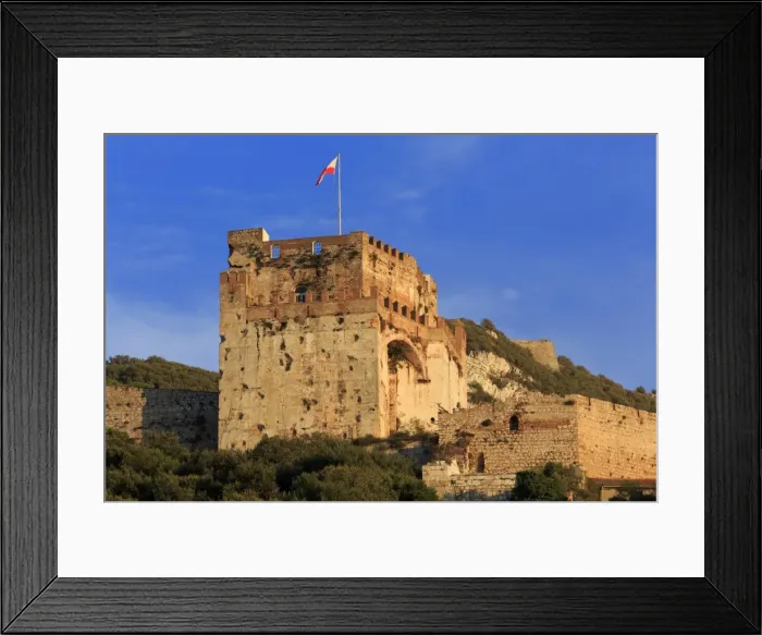 Framed Print : Moorish Castle, Gibraltar, United Kingdom, Europe Framed Print : Moorish Castle, Gibraltar, United Kingdom, Europe