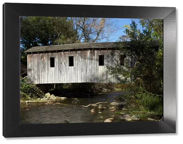 Spring Creek Covered Bridge, State College, Central County, Pennsylvania, United States of America
