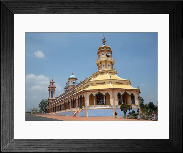 Framed Print : Cao Dai Holy See Temple, Tay Ninh, Vietnam, Indochina, Southeast Asia, Asia Framed Print : Cao Dai Holy See Temple, Tay Ninh, Vietnam, Indochina, Southeast Asia, Asia