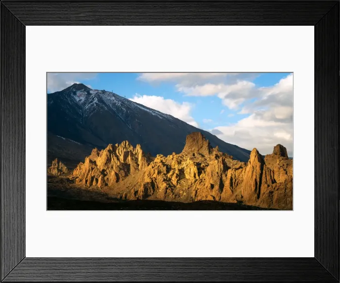 Framed Print : Mount Teide volcano at sunset, Mount Teide National Park, UNESCO World Heritage Site Framed Print : Mount Teide volcano at sunset, Mount Teide National Park, UNESCO World Heritage Site