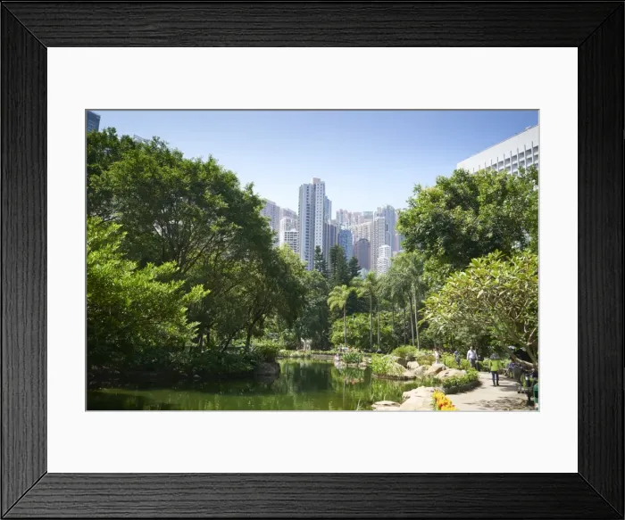 Framed Print : Hong Kong Park in Central, Hong Kong Island, Hong Kong, China, Asia Framed Print : Hong Kong Park in Central, Hong Kong Island, Hong Kong, China, Asia