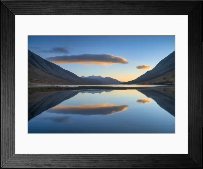 Framed Print : Sunset over Loch Etive, Argyll and Bute, Scotland, United Kingdom, Europe Framed Print : Sunset over Loch Etive, Argyll and Bute, Scotland, United Kingdom, Europe