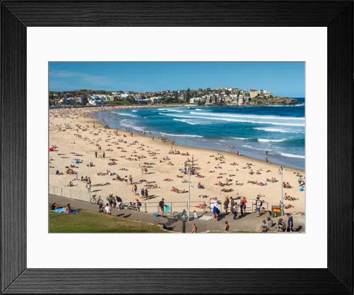 Framed Print : Bondi Beach, Sydney, New South Wales, Australia, Pacific Framed Print : Bondi Beach, Sydney, New South Wales, Australia, Pacific