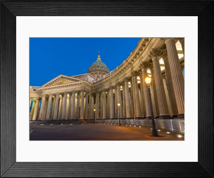 Framed Print : Kazan Cathedral, St. Petersburg, Russia, Europe Framed Print : Kazan Cathedral, St. Petersburg, Russia, Europe