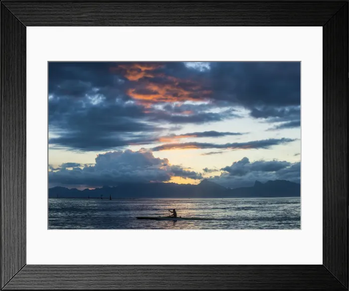 Framed Print : Dramatic sunset over Moorea, Papeete, Tahiti, Society Islands, French Polynesia, Pacific Framed Print : Dramatic sunset over Moorea, Papeete, Tahiti, Society Islands, French Polynesia, Pacific