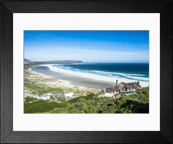 Framed Print : View over Noordhoek Beach, Chapmans Peak, Cape of Good Hope, South Africa, Africa Framed Print : View over Noordhoek Beach, Chapmans Peak, Cape of Good Hope, South Africa, Africa