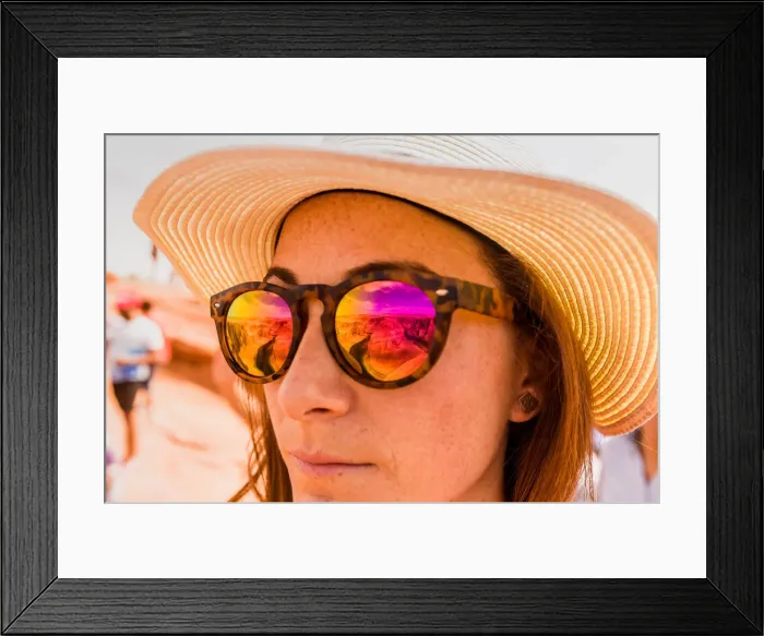 Framed Print : Horseshoe Bend reflection in Page, Arizona, United States of America, North America Framed Print : Horseshoe Bend reflection in Page, Arizona, United States of America, North America
