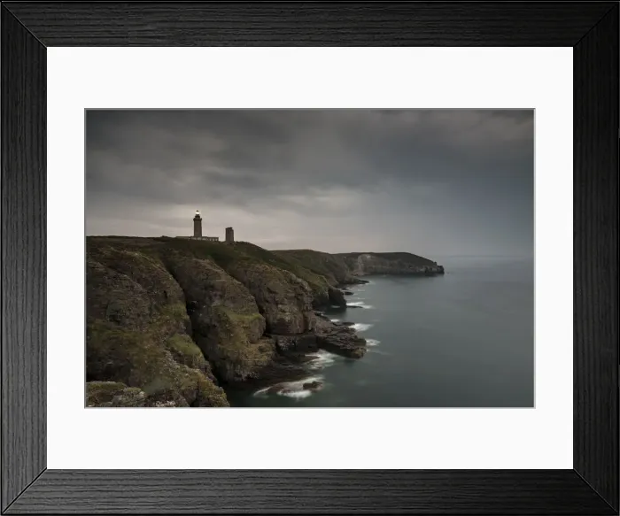 Framed Print : Cap Frehel point and its lighthouses. Plevenon, Cotes-d Armor, Brittany, France, Europe Framed Print : Cap Frehel point and its lighthouses. Plevenon, Cotes-d Armor, Brittany, France, Europe