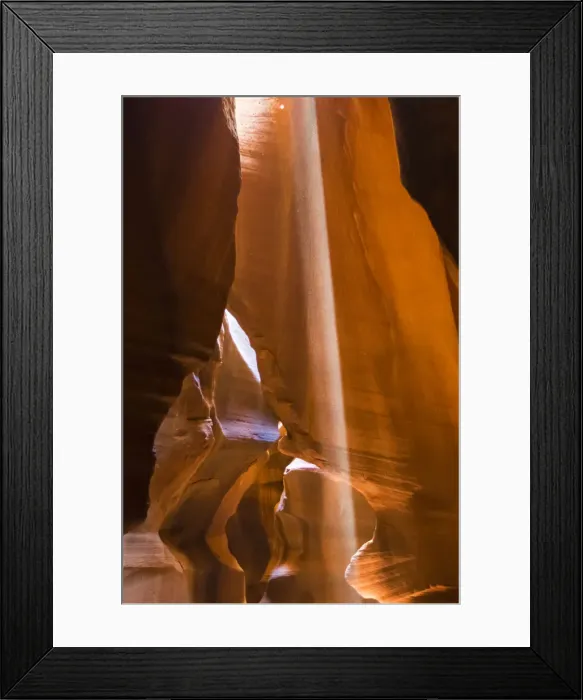Framed Print : Ray of light through Upper Antelope Canyon, Navajo Tribal Park, Arizona, United States of America Framed Print : Ray of light through Upper Antelope Canyon, Navajo Tribal Park, Arizona, United States of America