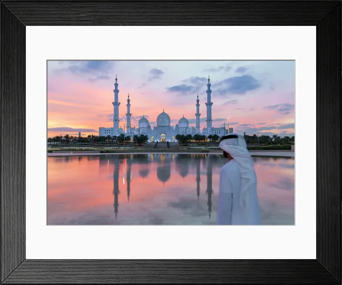 Framed Print : Sheikh Zayed Bin Sultan Al Nahyan Mosque, Abu Dhabi, United Arab Emirates, Middle East Framed Print : Sheikh Zayed Bin Sultan Al Nahyan Mosque, Abu Dhabi, United Arab Emirates, Middle East