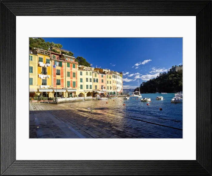 Framed Print : Portofino harbour, Liguria, Italy, Europe Framed Print : Portofino harbour, Liguria, Italy, Europe